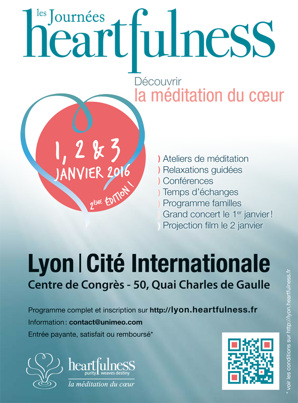 flyer journees Heartfulness lyon 01 janvier 2016